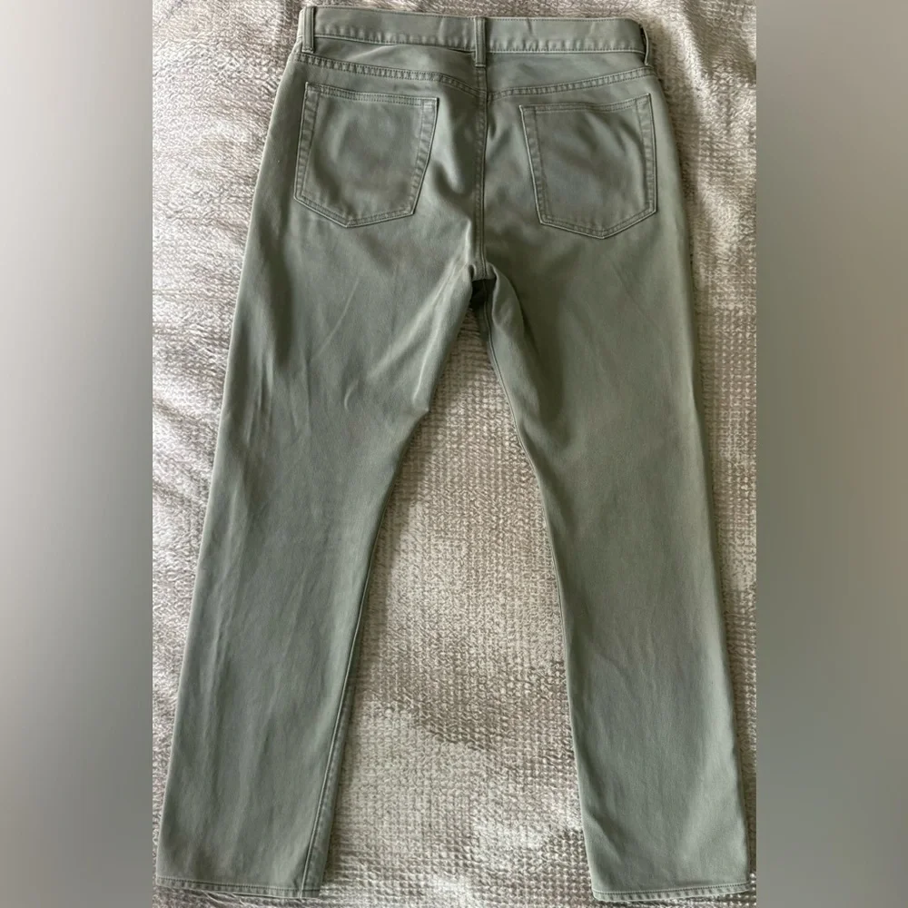 J.Crew 770 Straight Fit Pants 32x32 Eggshell Off-White 100% Cotton